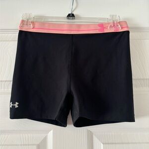 Under Armour Black HeatGear Shorty - Size XS